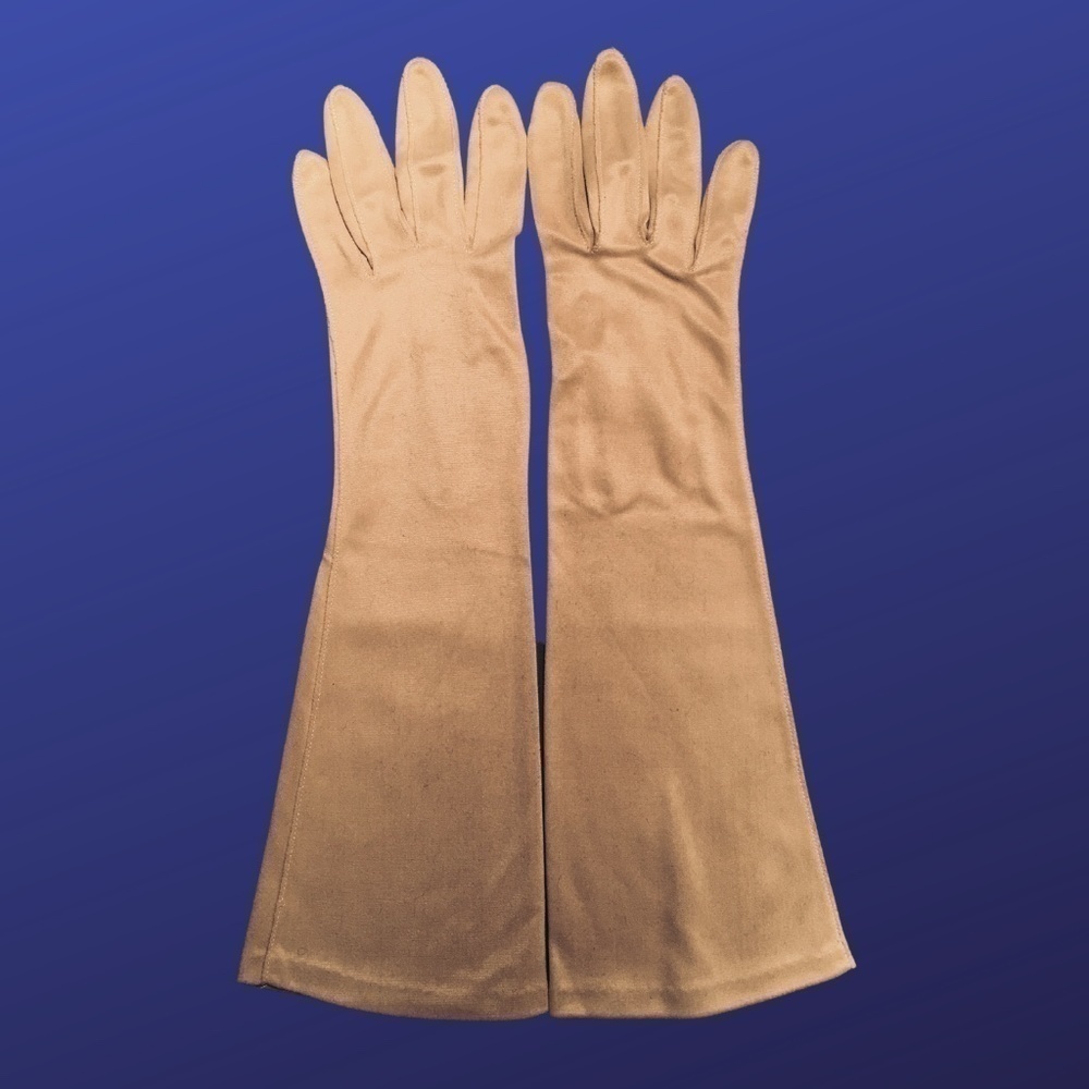 UNBRANDED Cloth Fabric Gloves, Women’s Size S, CAMEL, Pre-owned, EUC